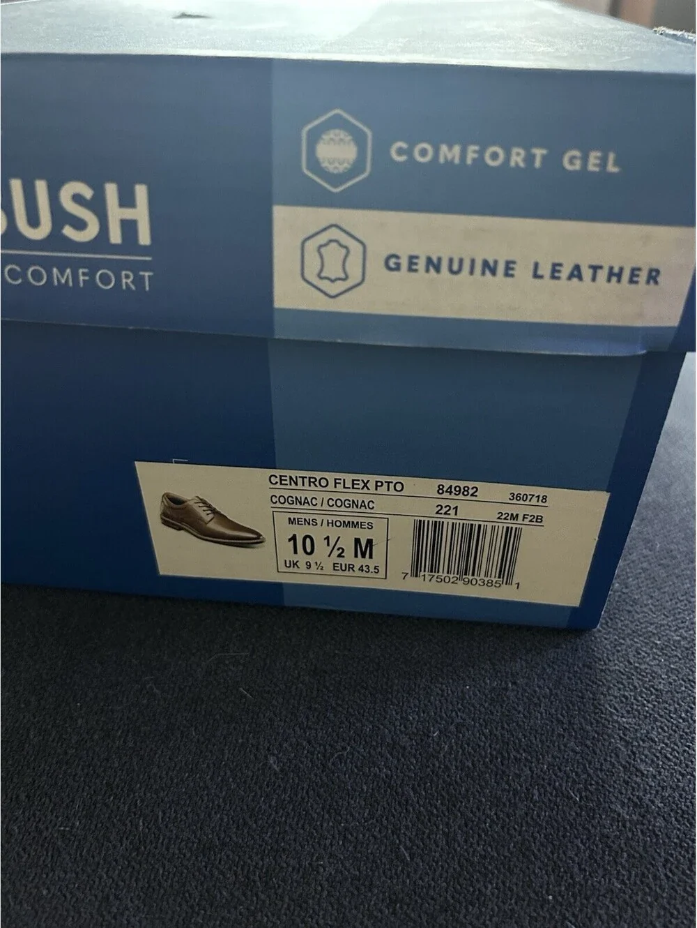 Nunn Bush Chase Plain Toe Oxford Men's Dress Casual Shoes - Cognac Multi